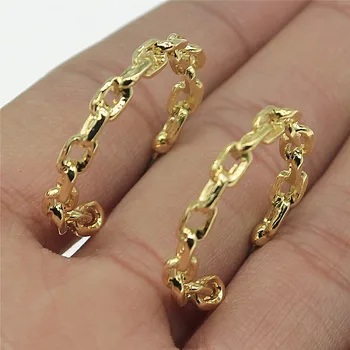 

WYSIWYG 6pcs 26x26mm Alloy Stud Earrings KC Gold Geometric Base Earrings For Diy Earrings Jewelry Making Finding Accessories