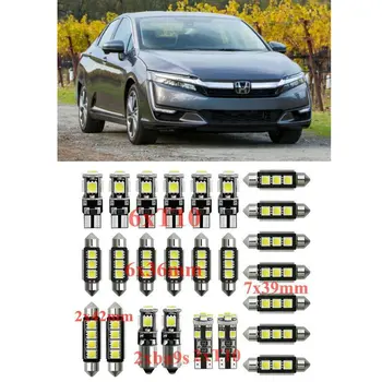

Car Interior Led Light Kit For honda clarity crz crosstour element odyssey passport error free t10 31mm 36mm 39mm 42mm