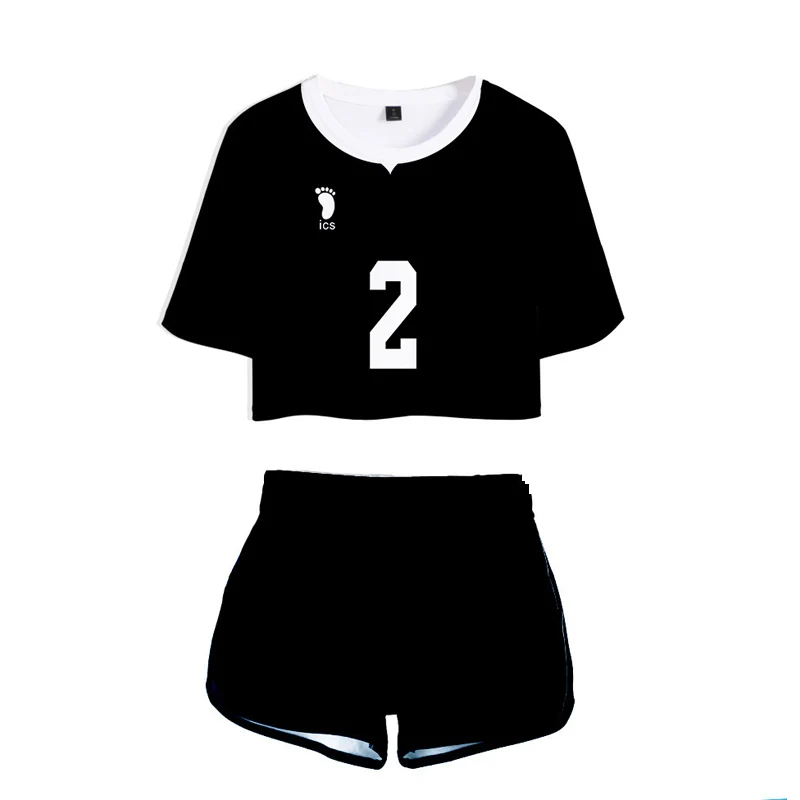Cosplay&ware Anime Haikyuu Cosplay Costume Hinata Shoyo Shirt Shorts Nishinoya Yuu Sports Karasuno Koukou High School Volleyball Club Women -Zentai shop online H91f9505124e94e98b3a92be70973eabcr.jpg