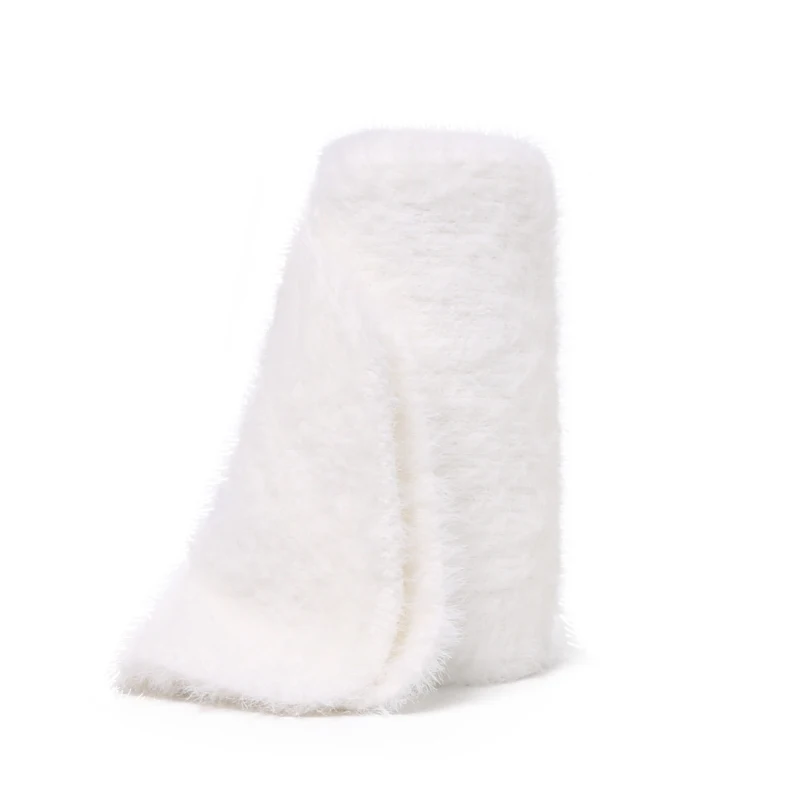 Зимняя Шапка-бини из меха норки и шарф, набор для детей, женская теплая вязаная шапка с помпоном из натурального меха енота, уличная Толстая шапка - Цвет: Y