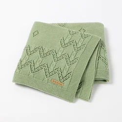 Baby Blankets Super Soft Infant Kids Boys Girls Cotton Swaddle Wrap Sleepsack for Stroller Bed Basket 100*80cm Newborn Bebes Mat