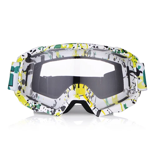 BJMOTO Универсальный горный велосипед ATV мотоцикл очки для мужчин женщин ветроустойчивый Сноуборд Лыжный открытый шлем кафе Мото очки для мотокросса - Цвет: Model 19 Moto Goggle