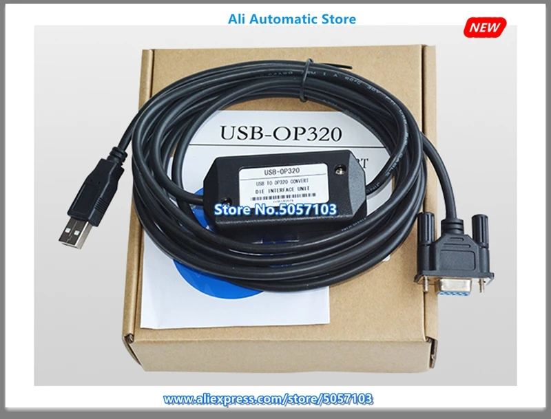 OP320 Text Programming Cable USB-OP320 Touch Screen Download Cable Man-machine Download Cable