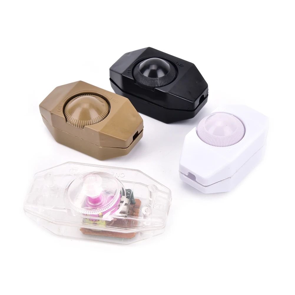 

High Quality Lamp Dimmer Cord Switch Plug In Table Floor Light Dimming On Off Dimmer Switch