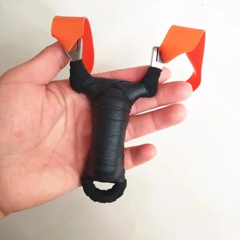 

Slingshot Hunting 304 stainless steel Catapult Bow With Rubber Band Outdoor Hunting Game sling shot Accessories