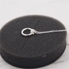 Подвеска из чистого 925 пробы серебра для женщин, хорошее ювелирное изделие, collares de piedras naturales mujer colgantes de plata de ley 925