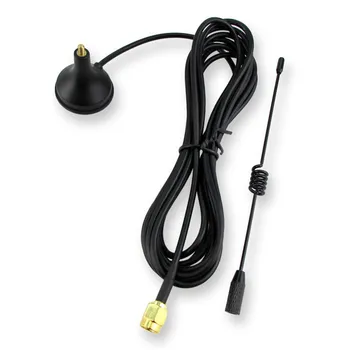 

New GSM/GPRS/3G/4G/433 sucker antenna 800-2500 MHz cable length 3m gain 5dbi digital transmission antenna SMA