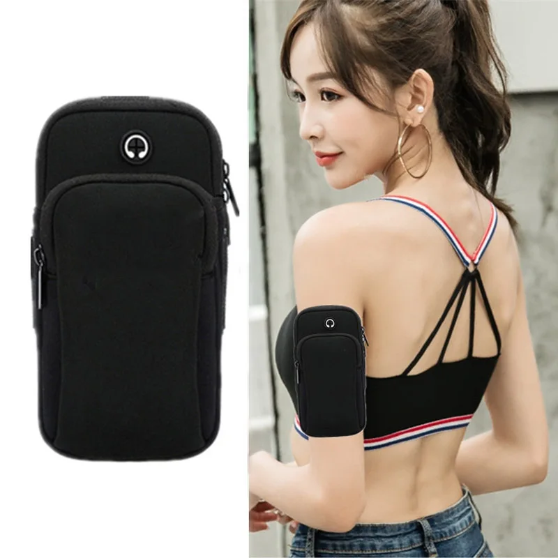 

Running Sports Phone Case Arm band For iPhone Samsung Huawei Xiaomi Phone Waterproof Sports Armband Phone Pouch For Airpods Bag
