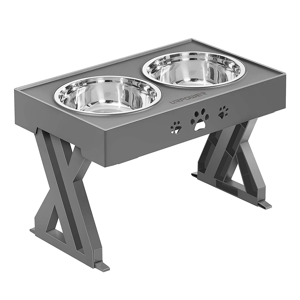 Adjustable Stainless Steel Dog Bowl Stand EconoDog