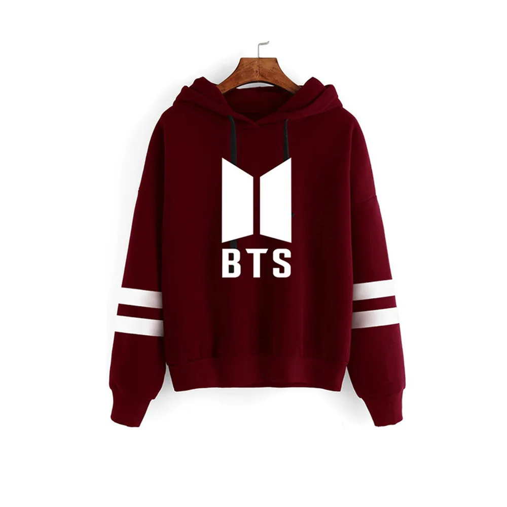 BTS пуленепробиваемые мальчики стиль плюс бархатная Толстовка официальная должна помочь одежда для мужчин и женщин корейский стиль толстовки