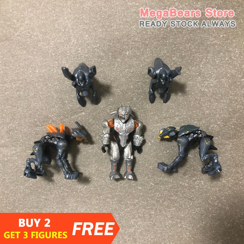 Mega Bloks procox Halo Promethean Forerunner Crawler 5 экшн-фигурок в партии * новые неиспользованные