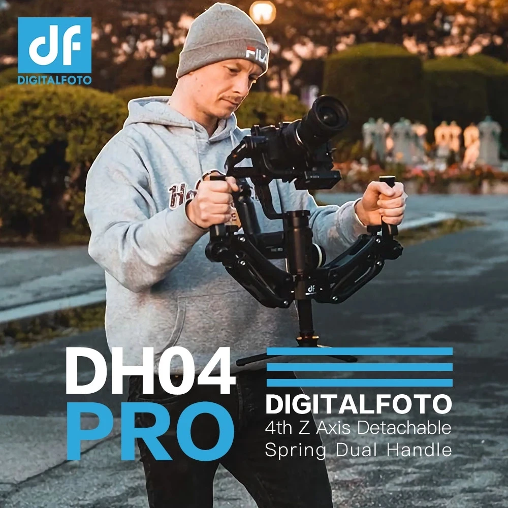 DH04 Pro Z ось пружина двойная ручка gimbal hold Arm для ZHIYUN Crane 2/3/3S DJI Ronin S/SC MOZA AIRCROSS Air 2 Weebill S &