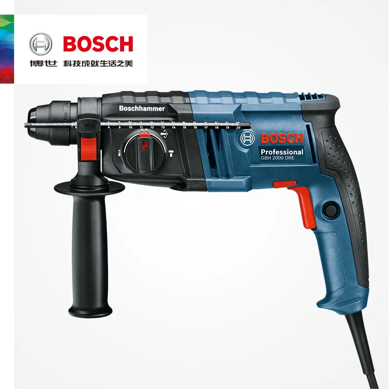 Bosch GBH2000RE/GBH2000DRE электрический молоток Ударная дрель два или три