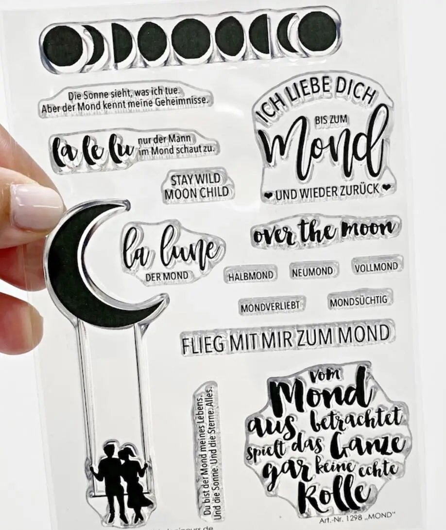 German Transparent Clear Silicone Rubber Stamp Seal DIY Scrapbooking photo Album A0801 | Дом и сад