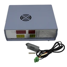 XM-18K-2, автоматический инкубатор для яиц, цифровой светодиодный регулятор температуры, датчик температуры и влажности, контроллер для яиц