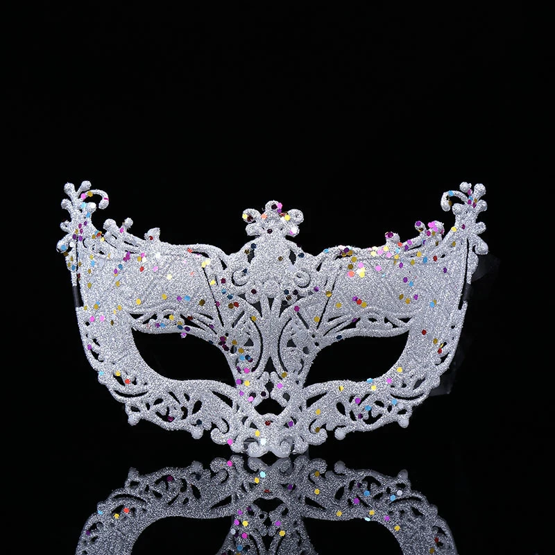 New Halloween Christmas Party Crown Fancy Dress Masquerade Mardi Party Mask Rose 