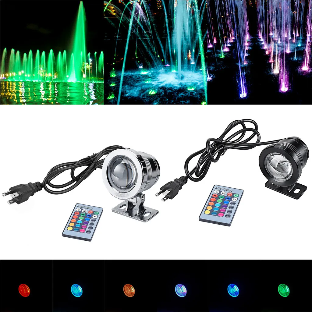 Водонепроницаемый Ip68 Rgb 36 светодиодный подводный Точечный светильник для