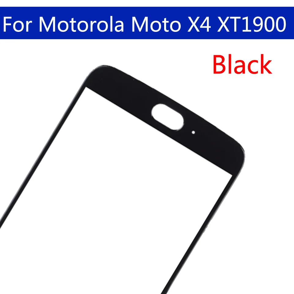 5.2" Touchscreen For Motorola Moto X4 XT1900 Touch Screen Front Panel Glass Lens LCD Outer Glass For Moto X(4th gen