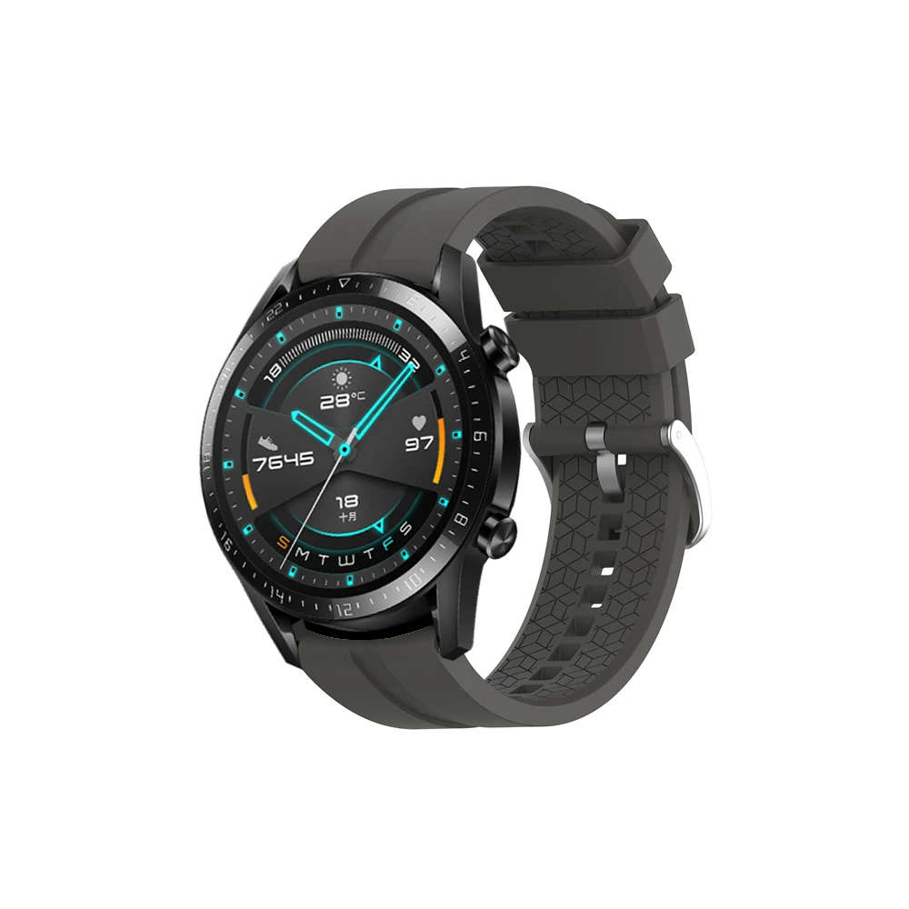 22 мм ремешок для часов huawei watch GT 2 42 мм 46 мм ремешок для samsung galaxy Watch 46 мм HONOR Magic Frontier amazfit официальный браслет