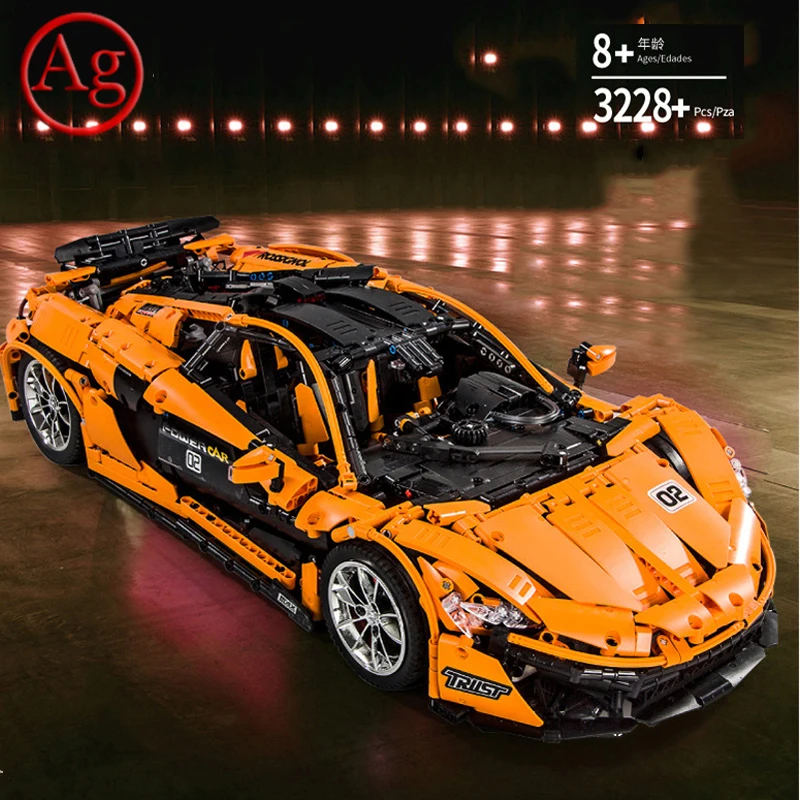 

3228pcs P1 Racing Technic Compatible Legoed Car Building Blocks Motor Power Function APP RC Control Bricks Toys lepinblocks king
