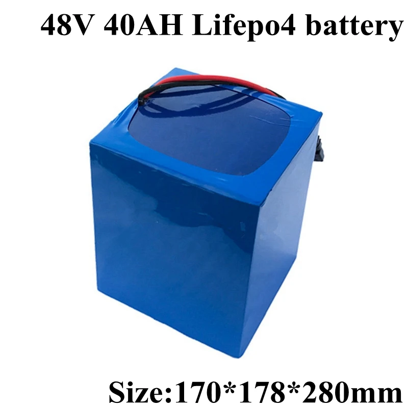 Lifepo4 48v аккумулятор e-велосипед батарея 48v литий-Железный фосфат Мотор 48v 2000w 3000w для электрического электровелосипед электрический автомобиль