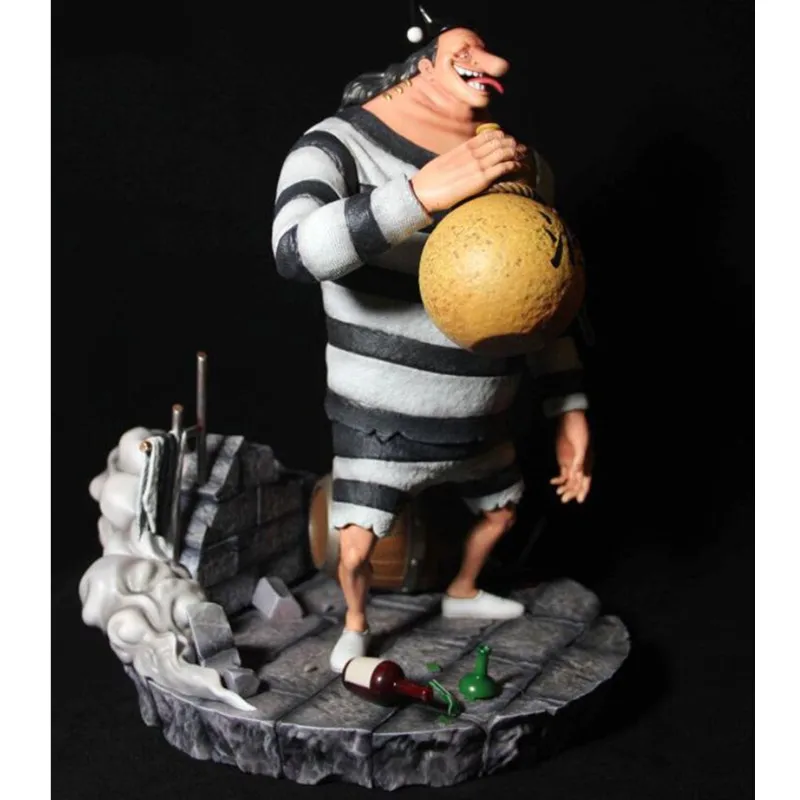 1/8 ONE PIECE Basuko Shotto Vasco Shot Drunkard Черная Борода Пираты GK ПВХ фигурка Коллекция Модель игрушки M3464