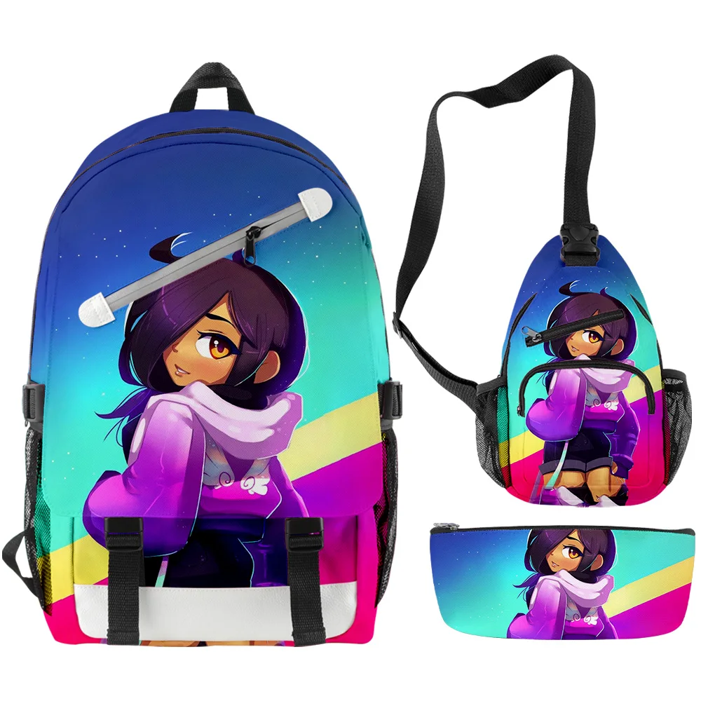 Harajuku Novelty Cool More Big Lunch Bag aphmau 3D Printed Student