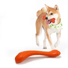 Pet Bite-resistant в форме кости собака интерактивная игрушка Жевательная лечение игрушка резиновая молярная палка улучшает здоровье собаки