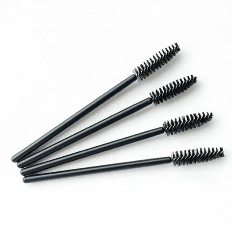 

50pcs/set Black Disposable Eyelash Brush Mascara Wands Applicator Wand Brushes Eyelash Comb LX7734