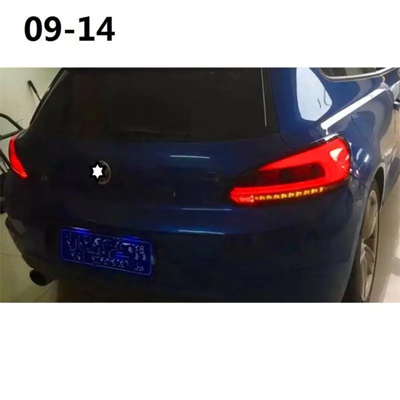 Ходовой боковой указатель поворота Luces Para авто Drl Automovil светодиодные наружные лампы автомобиля освещение задние фонари 17 18 для Volkswagen Scirocco