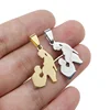 Stainless Steel Family Mom Charms Mother's Day Pendants for Diy Jewelry Making  Tone Charm Bracelet Necklace Accessories ► Photo 3/6