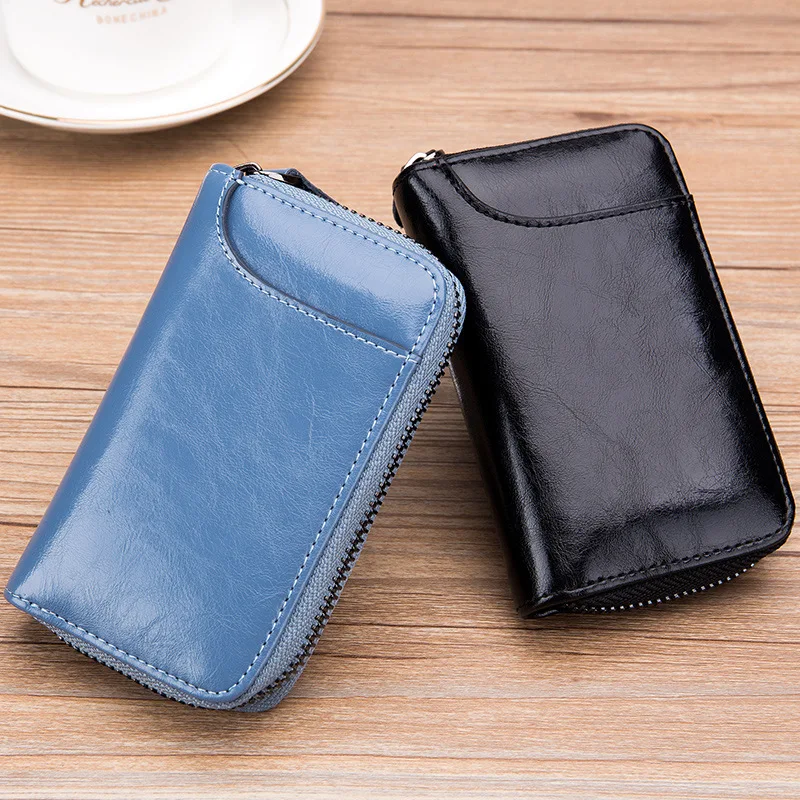 

Car Universal Household-Key Wallet Customizable Women's Genuine Leather Korean-style Multi-functional Cowhide Men Key Chain