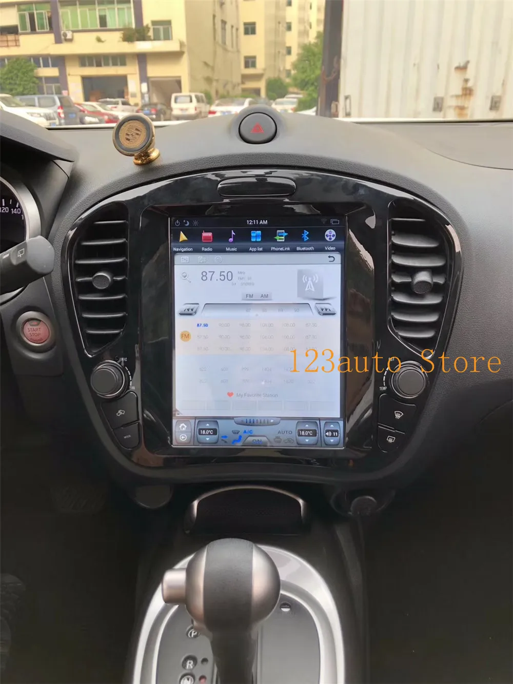 10,4 дюймов вертикальный Tesla стиль Android 8,1 Авто DVD gps плеер для Infiniti esq nissan juke- PX6 CARPLAY для радио, навигации