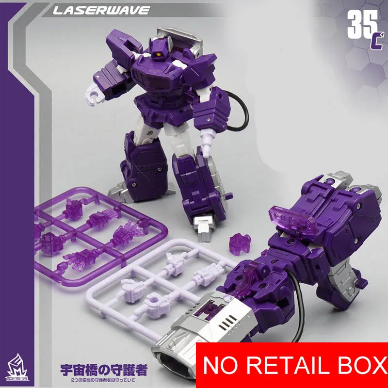 MF35-C Foam Box MFT трансформация Shockwave MF35 MF-35 MF-35C MF35C G1 Pocket War Pioneer серия lost planet фигурка ко Робот Игрушки - Цвет: MF35-C Foam Box