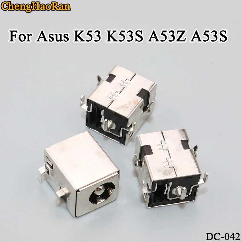 ChengHaoRan 2pcs/lot For Asus K53 K53S A53Z A53S 2.5 pin DC socket seat sink plate plug-in 5 feet domestic notes |