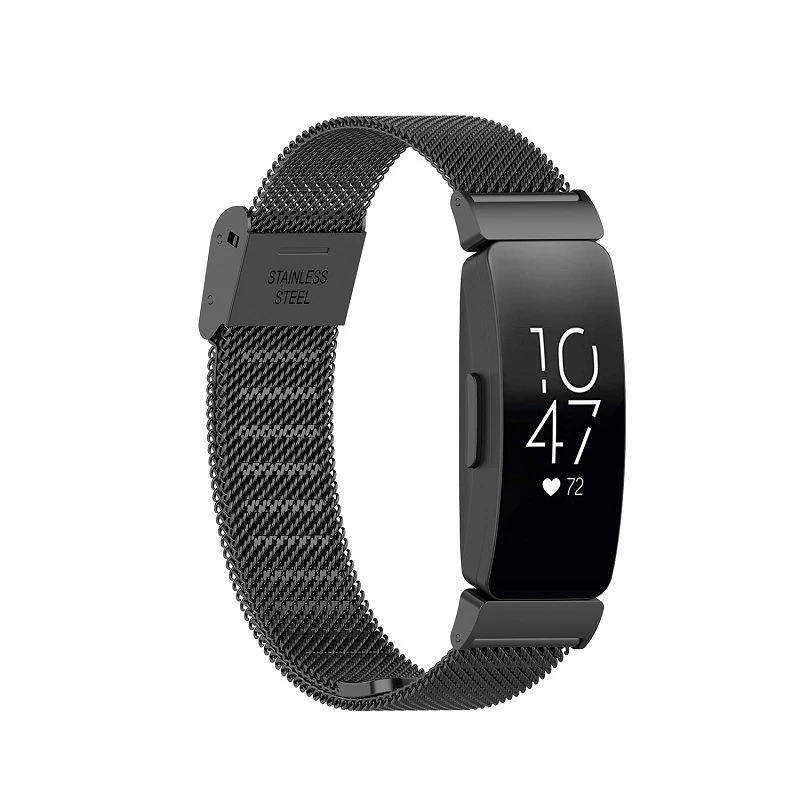 Essidi Milanese Bracelet Strap For Fitbit inspire 1 2 inspire HR Stainless Steel Wrist band Loop Belt For Fitbit inspire 1 2
