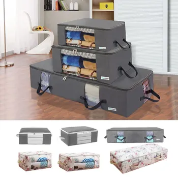 

S/M/L Quilt Storage Bag Moisture-resistance Container Bag For Clothes Bedding Pillows#9