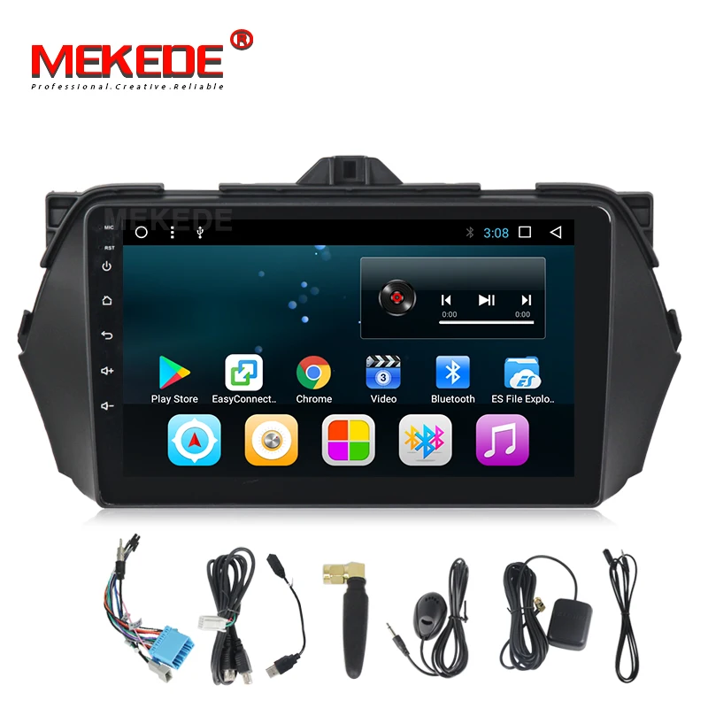 9 дюймов 4 ядра T3 Android 7,1 Авто Мультимедиа Радио dvd-плеер или SUZUKI ALIVIO/CIAZ с gps навигацией wifi bluetooth 2+ 16G