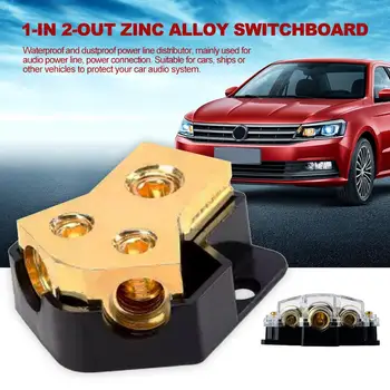 

Distributor Splitter Car 1 In 2 Out / 1 In 3 Out Y-shaped Transparent Shell Audio Conversion Waterproof Dustproof Power Cord