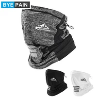 1Pcs BYEPAIN Cycling Mask Breathable Outdoor Sports Facemask Ice Silk Bandana Headband UV Sun Running Training Face Mask 1