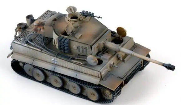 PMA Tiger I Mid 111 sPz Abt 501 Восточная Передняя 1/72 литая модель танк