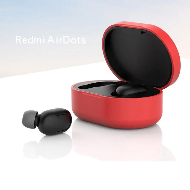 Мягкий силиконовый защитный чехол для наушников Xiaomi Redmi Airdot TWS Bluetooth наушники модный беспроводной Coque