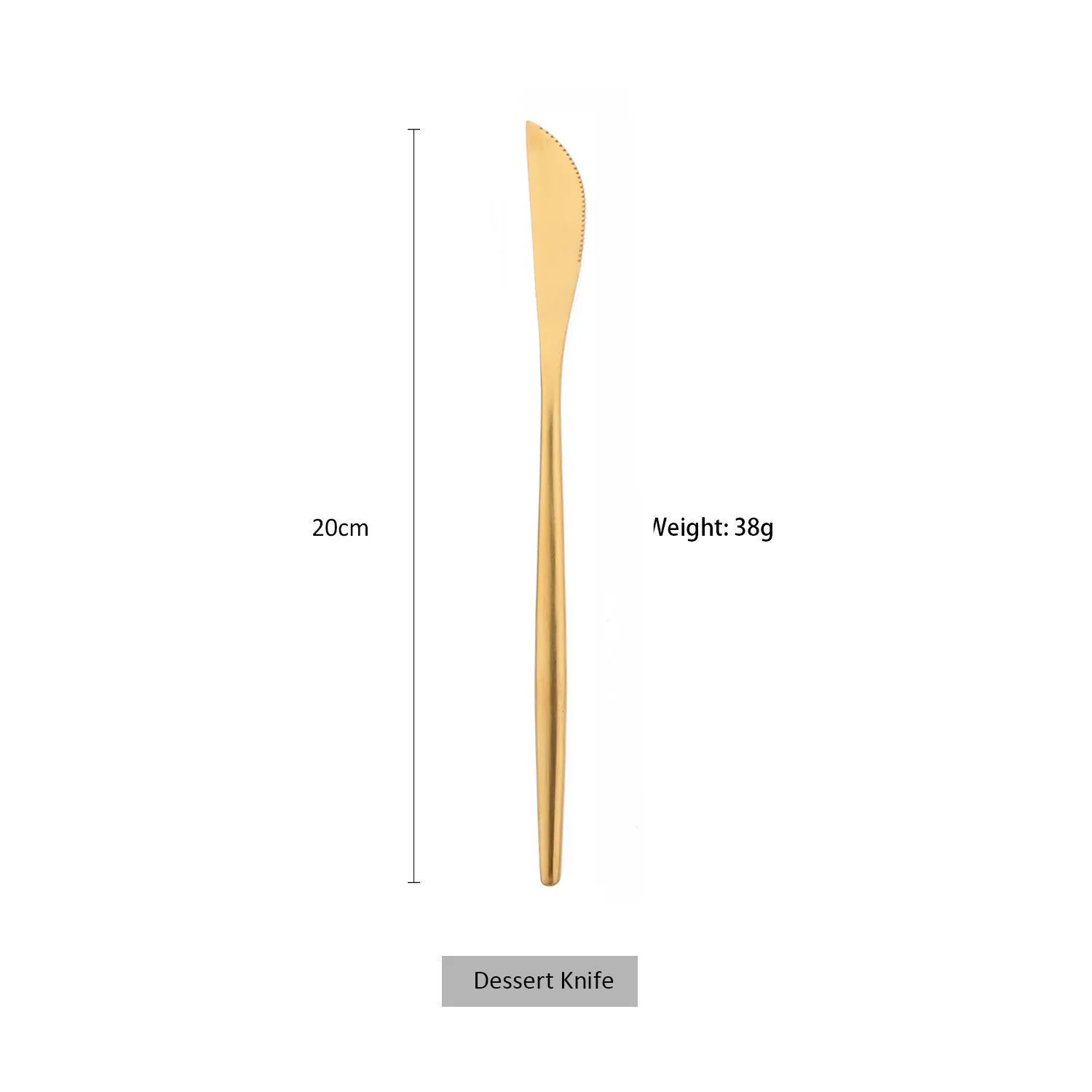 dessert knife 1pc