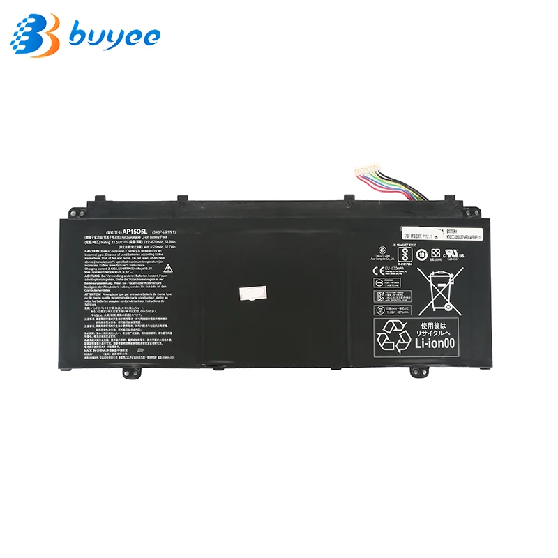 AP15O5L AP15O3K Оригинальный аккумулятор для Acer Chromebook R13 Swift5 CB5 312T K0YK Aspire SF514 51 Triton 700