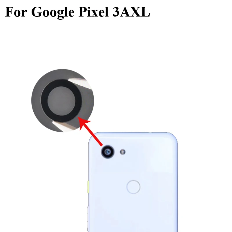 

High quality For Google Pixel 3A XL 3 A XL Back Rear Camera Glass Lens Repairment Repair parts test good Pixel 3AXL