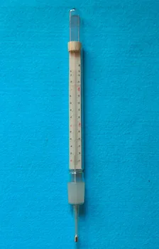 

0-250 Degree,19/26,Glass Celsius Thermometer,Ground Joint,Total Length 300mm,Lab Glassware