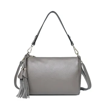 

Fashion tassel bag new women's bag single shoulder crossbody bag handbag soft leather multi-layer tide bag