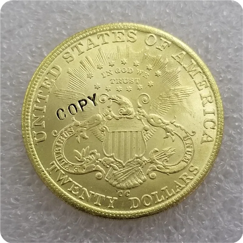 США 1878-1893$20 символ свободы, двойной Орел копии монет