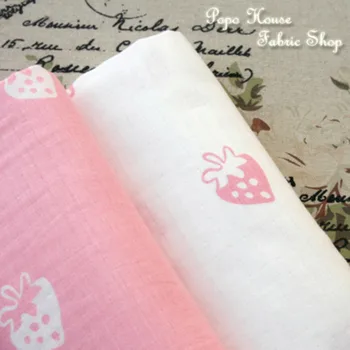 

Cute macarone solid color double layer cotton fabric skin-friendly and soft fabric suit for baby's clothing saliva towel