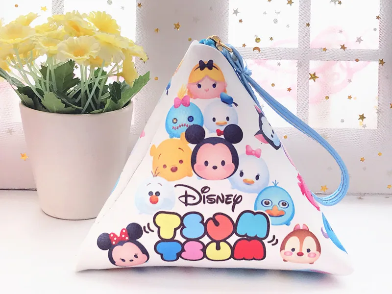 Disney Микки принцесса Стич монета милый pu кошелек леди Макияж ручной клатч мультфильм макияж сумка для хранения